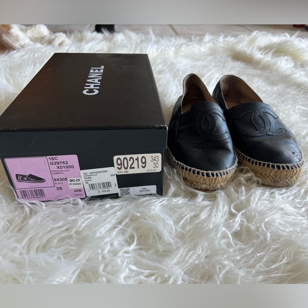 Chanel espadrilles 38